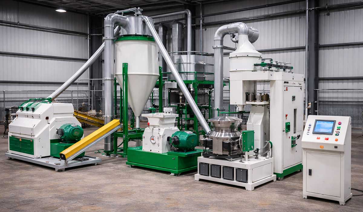 Комбикорм линиясы